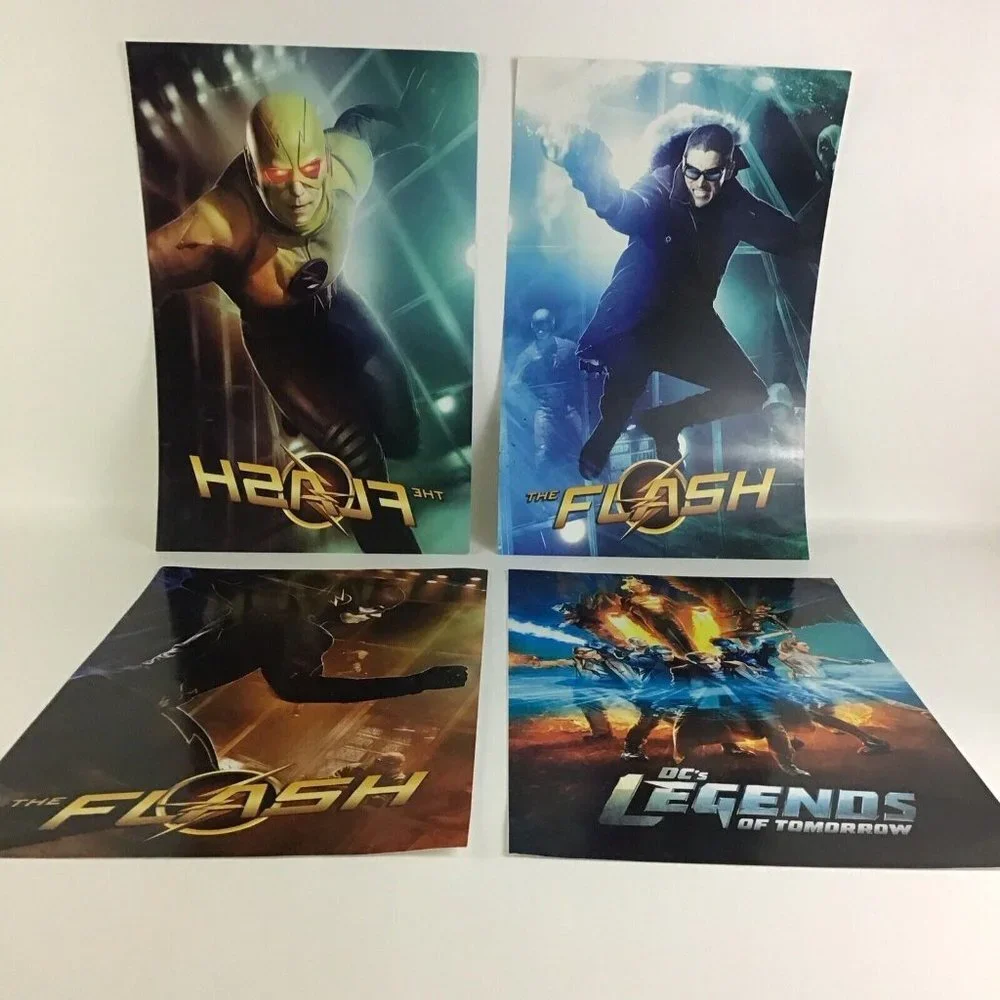 DC Comics Legends Of Tomorrow The Flash Collectible Superhero Posters Wall Art